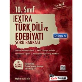Kafa Dengi Yayınları 10. Sınıf Türk Dili ve Edebiyatı Extra Soru Bankası