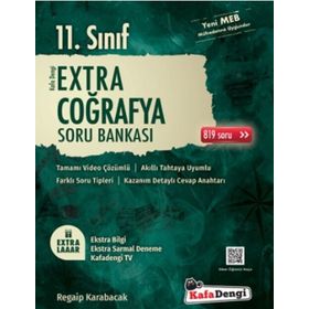 Kafa Dengi Yayınları 11. Sınıf Coğrafya Extra Soru Bankası