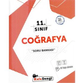 Kafa Dengi Yayınları 11. Sınıf Coğrafya Extra Soru Bankası