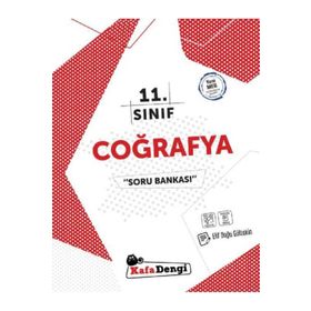 Kafa Dengi Yayınları 11. Sınıf Coğrafya Soru Bankası