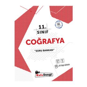 Kafa Dengi Yayınları 11. Sınıf Coğrafya Soru Bankası