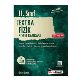 Kafa Dengi Yayınları 11. Sınıf Fizik Extra Soru Bankası