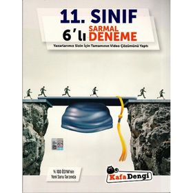 Kafa Dengi Yayınları 11. Sınıf Sarmal 6 Deneme