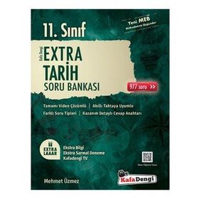Kafa Dengi Yayınları 11. Sınıf Tarih Extra Soru Bankası