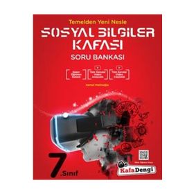 Kafa Dengi Yayınları 7. Sınıf Sosyal Bilgiler Kafası Soru Bankası