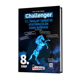 Kafa Dengi Yayınları - 8. Sınıf Challenger T.C. İnkılap Tarihi Orta ve İleri Düzey Tümü Video Çözümlü Soru Bankası