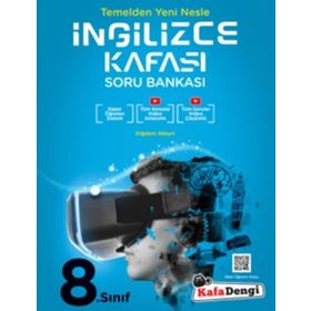 Kafa Dengi Yayınları 8. Sınıf İngilizce Kafası Soru Bankası