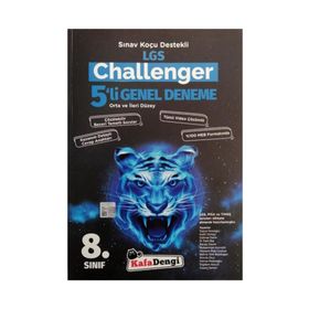 Kafa Dengi Yayınları 8. Sınıf LGS Challenger 5 Genel Deneme