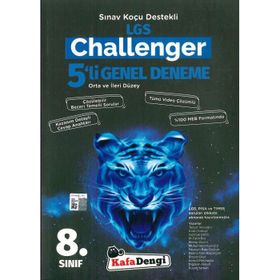 Kafa Dengi Yayınları 8. Sınıf LGS Challenger 5 Genel Deneme