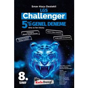 Kafa Dengi Yayınları 8. Sınıf LGS Challenger 5 Genel Deneme