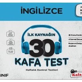 Kafa Dengi Yayınları 8. Sınıf LGS İngilizce İlk Kaynağın 30 Kafa Testi