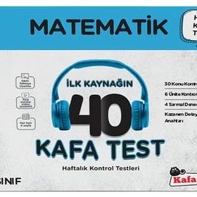 Kafa Dengi Yayınları 8. Sınıf LGS Matematik İlk Kaynağın 40 Kafa Test