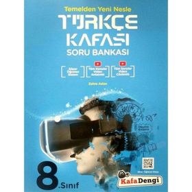 Kafa Dengi Yayınları 8. Sınıf Lgs Türkçe Kafası Tümü Video Çözümlü Soru Bankası