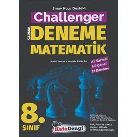 Kafa Dengi Yayınları 8. Sınıf Matematik Challenger Sarmal 12 Deneme