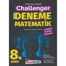 Kafa Dengi Yayınları 8. Sınıf Matematik Challenger Sarmal 12 Deneme