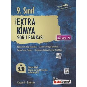Kafa Dengi Yayınları 9. Sınıf Extra Kimya Soru Bankası