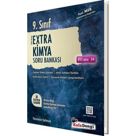 Kafa Dengi Yayınları 9. Sınıf Extra Kimya Soru Bankası