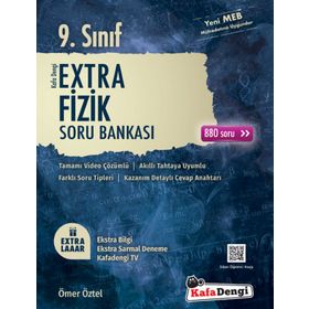 Kafa Dengi Yayınları 9. Sınıf Fizik Extra Soru Bankası