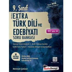 Kafa Dengi Yayınları 9. Sınıf Türk Dili ve Edebiyatı Extra Soru Bankası