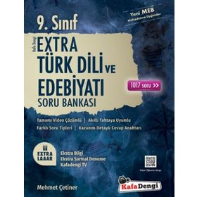 Kafa Dengi Yayınları 9. Sınıf Türk Dili ve Edebiyatı Extra Soru Bankası