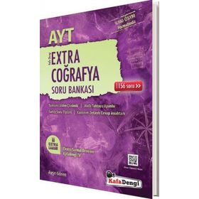 Kafa Dengi Yayınları AYT Extra Coğrafya Soru Bankası