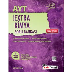 Kafa Dengi Yayınları AYT Extra Kimya Soru Bankası