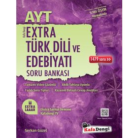 Kafa Dengi Yayınları AYT Türk Dili ve Edebiyatı Extra Soru Bankası