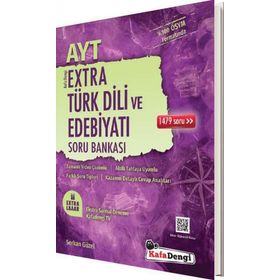 Kafa Dengi Yayınları AYT Türk Dili ve Edebiyatı Extra Soru Bankası