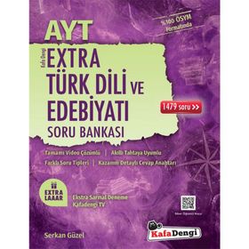 Kafa Dengi Yayınları AYT Türk Dili ve Edebiyatı Extra Soru Bankası