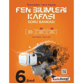 Kafa Dengi Yayınları Kafadengi 6. Sınıf Fen Bilimleri Kafası Soru Bankası Yeni 2022