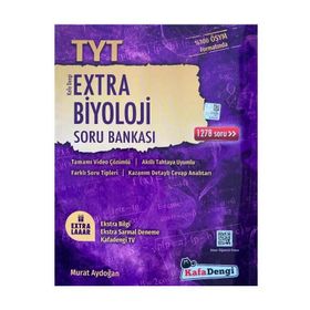 Kafa Dengi Yayınları Kafadengi Yayınları TYT Biyoloji Extra Soru Bankası