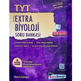 Kafa Dengi Yayınları Kafadengi Yayınları TYT Biyoloji Extra Soru Bankası