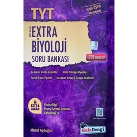 Kafa Dengi Yayınları Kafadengi Yayınları TYT Biyoloji Extra Soru Bankası