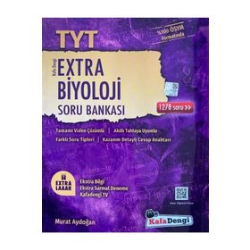 Kafa Dengi Yayınları Kafadengi Yayınları TYT Biyoloji Extra Soru Bankası