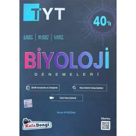 Kafa Dengi Yayınları TYT Biyoloji 40 Branş Denemesi