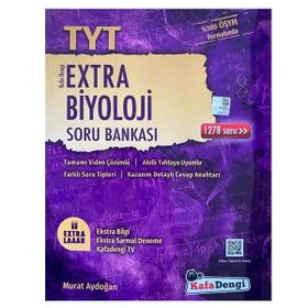 Kafa Dengi Yayınları TYT Biyoloji Extra Soru Bankası
