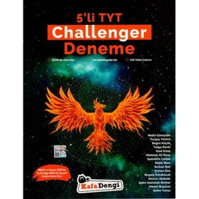 Kafa Dengi Yayınları TYT Challenger 5 Deneme
