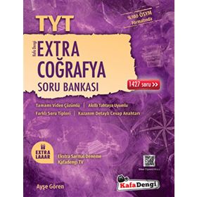 Kafa Dengi Yayınları TYT Coğrafya Extra Soru Bankası