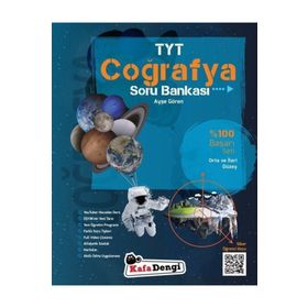 Kafa Dengi Yayınları TYT Coğrafya Orta Ve İleri Düzey Soru Bankası