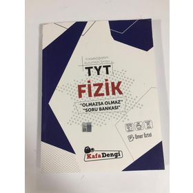 Kafa Dengi Yayınları TYT Fizik Olmazsa Olmaz Soru Bankası