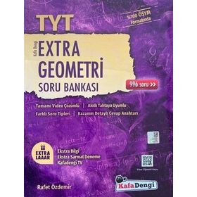 Kafa Dengi Yayınları TYT Geometri Extra Soru Bankası