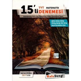 Kafa Dengi Yayınları TYT Matematik 15 Deneme