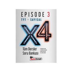 Kafa Dengi Yayınları TYT Sayısal X4 Tüm Derslerı Episode 3 Soru Bankası