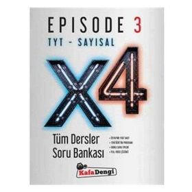 Kafa Dengi Yayınları TYT Sayısal X4 Tüm Derslerı Episode 3 Soru Bankası
