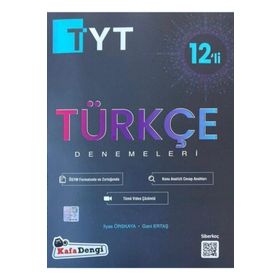 Kafa Dengi Yayınları TYT Türkçe 12 Branş Denemesi
