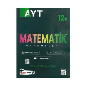 Kafa Dengi Yayınları YKS AYT Matematik 12'li Deneme