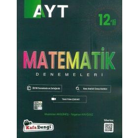 Kafa Dengi Yayınları YKS AYT Matematik 12'li Deneme