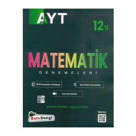 Kafa Dengi Yayınları YKS AYT Matematik 12'li Deneme