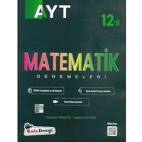 Kafa Dengi Yayınları YKS AYT Matematik 12'li Deneme
