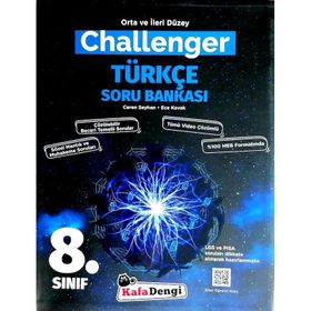 Kafa Dengi Yeni 8. Sınıf LGS Challenger Türkçe Soru Bankası